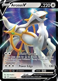 Arceus V - (SWSH306) - SWSH: Sword & Shield Promo Cards (SWSD)