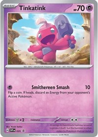 Tinkatink - 025 (Cosmo Holofoil) (25) - SV: Scarlet & Violet Promo Cards (SVP)