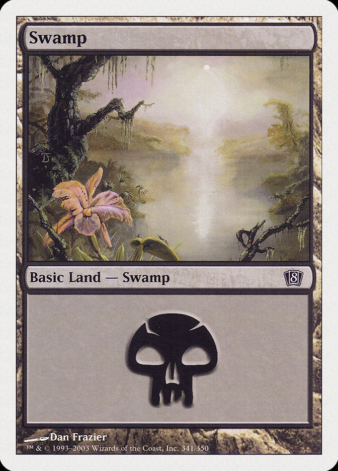 Swamp (341) - Eighth Edition (8ED)