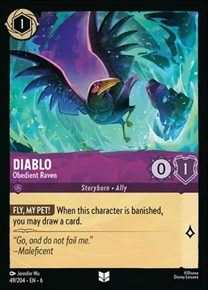 Diablo - Obedient Raven - [Foil] Azurite Sea (6)