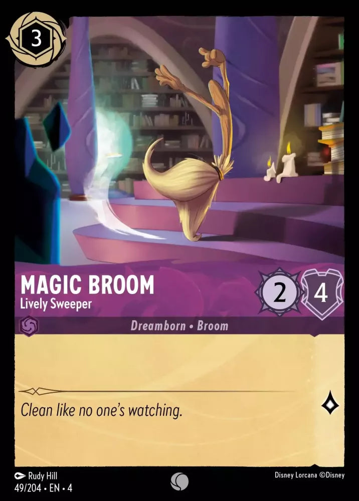 Magic Broom - Lively Sweeper - Ursula's Return (4)