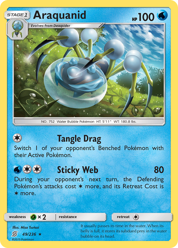 Araquanid (49/236) - [Reverse Holo] Unified Minds (UNM)