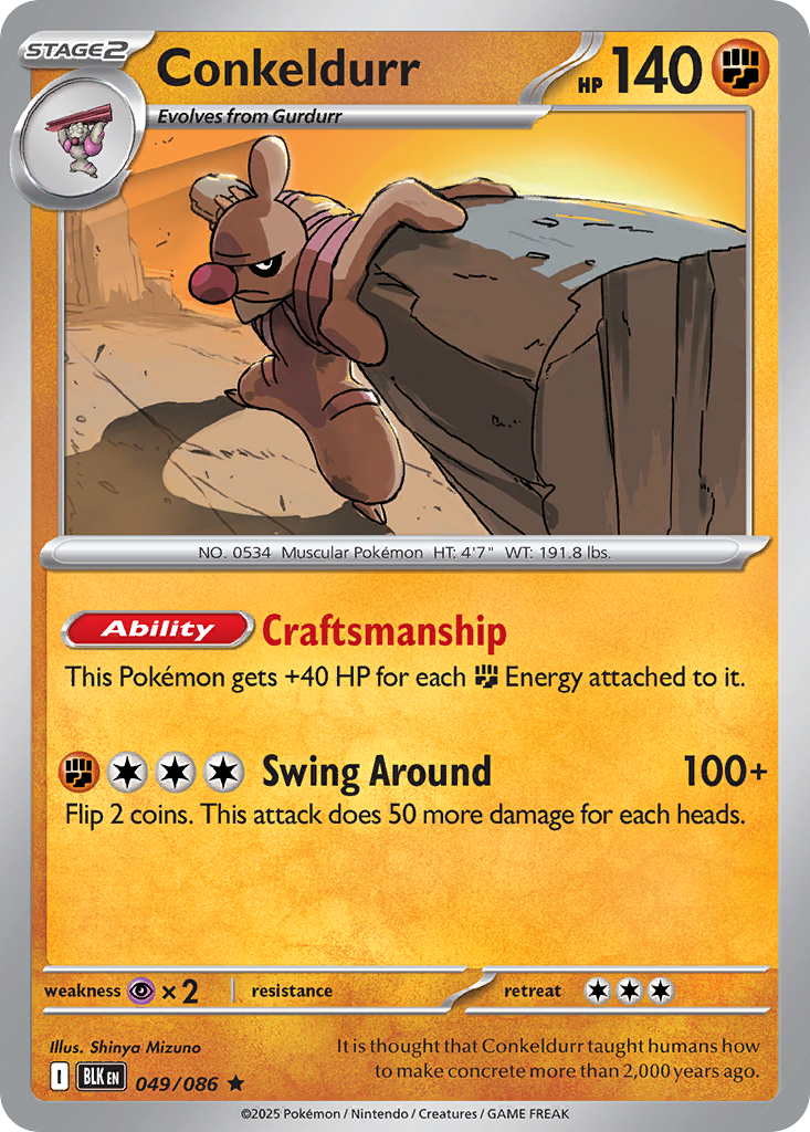 Conkeldurr (49/86) - Black Bolt (BLK)