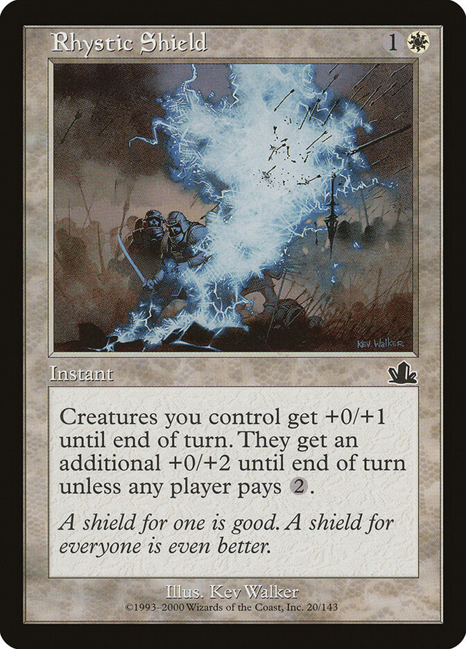 Rhystic Shield (20) - Prophecy (PCY)
