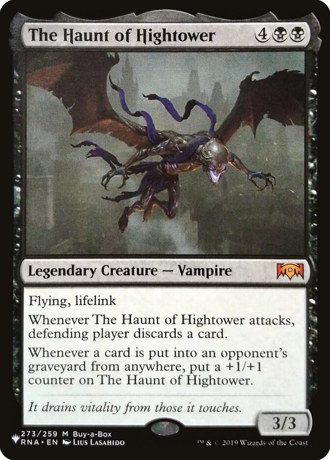 The Haunt of Hightower (RNA-273) - The List (PLST)