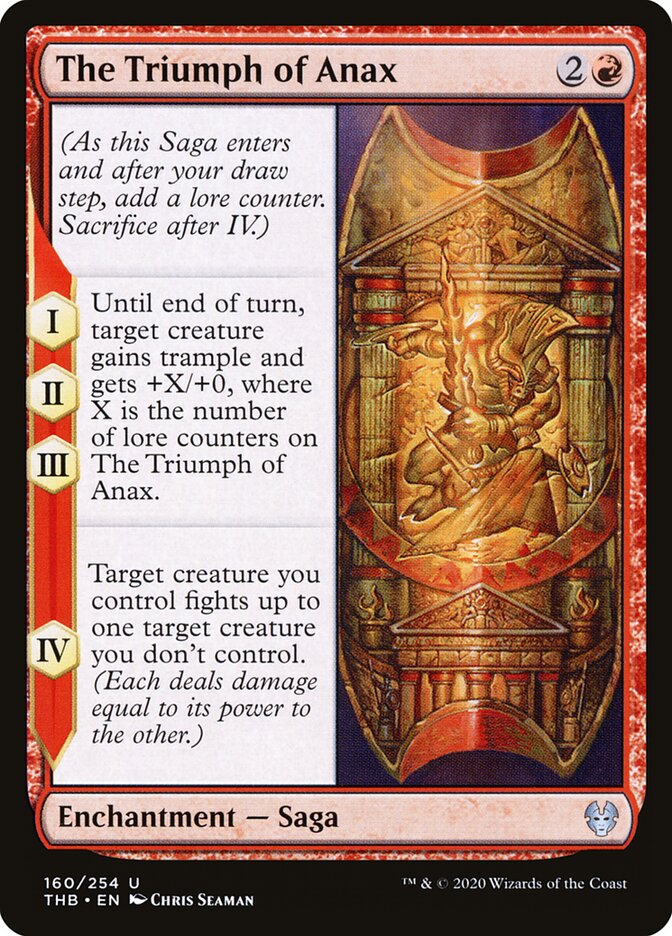 The Triumph of Anax (160) - Theros Beyond Death (THB)