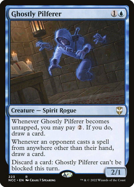 Ghostly Pilferer (223) - New Capenna Commander (NCC)