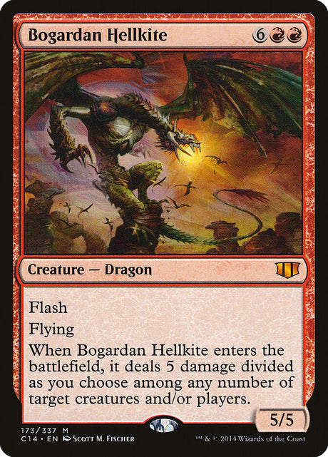 Bogardan Hellkite (173) - Commander 2014 (C14)