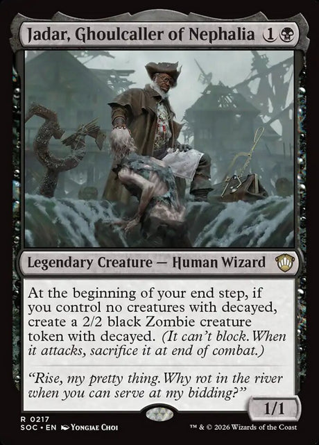 Jadar, Ghoulcaller of Nephalia (217) - Secrets of Strixhaven Commander (SOC)
