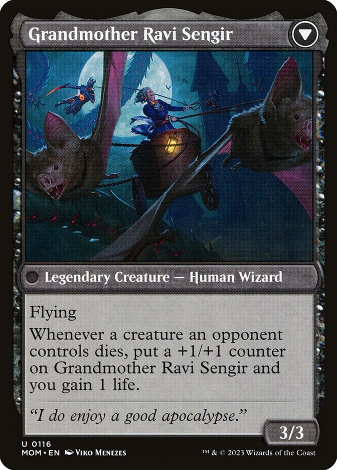 Invasion of Ulgrotha // Grandmother Ravi Sengir (116) - March of the Machine (MOM)