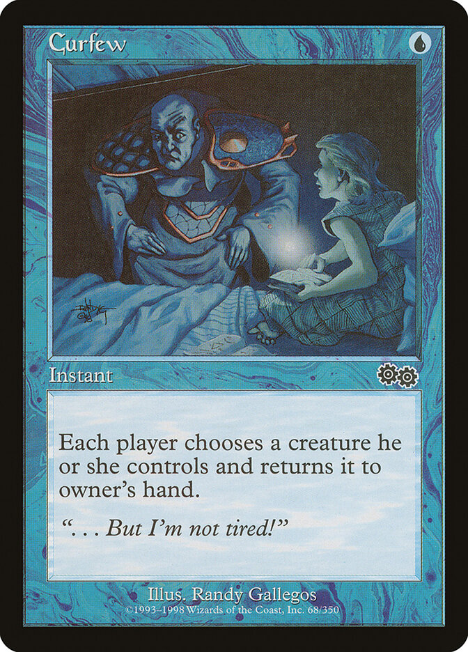 Curfew (68) - Urza's Saga (USG)