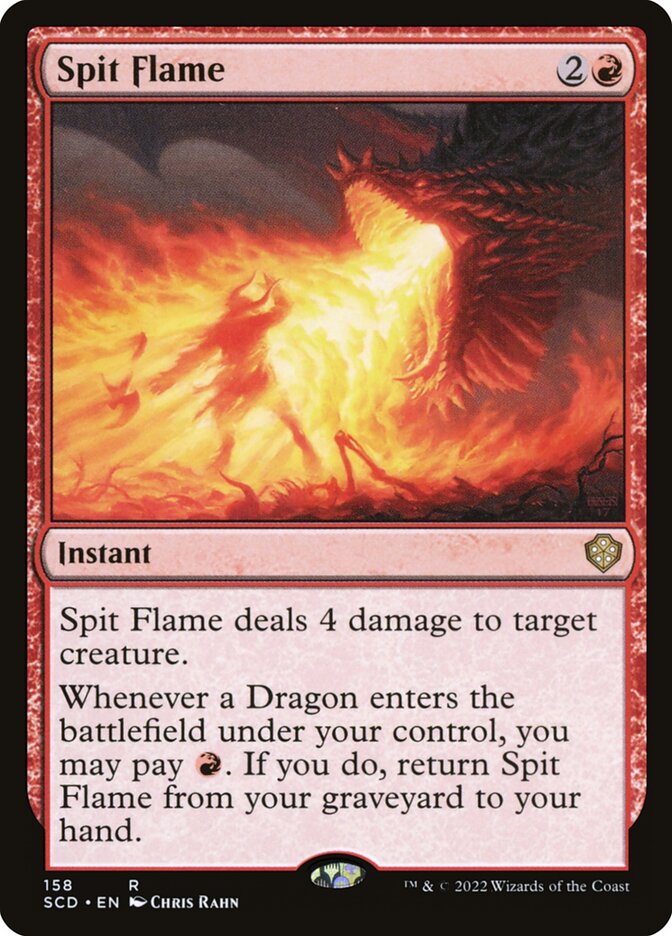 Spit Flame (158) - Starter Commander Decks (SCD)
