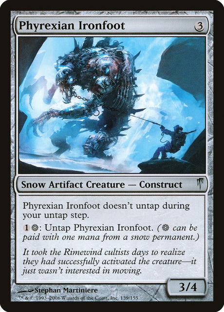 Phyrexian Ironfoot (139) - Coldsnap (CSP)