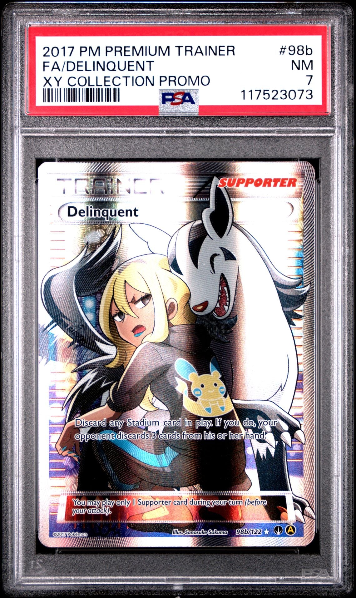Delinquent #98b - [Graded PSA 7] Alternate Art Promos (PR)