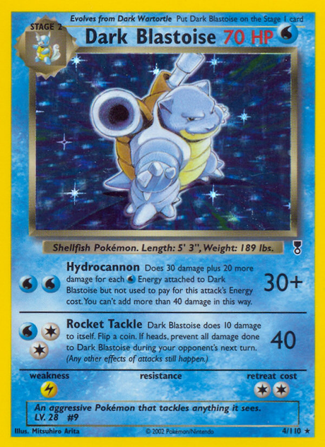 Dark Blastoise (4/110) - Legendary Collection (LC)