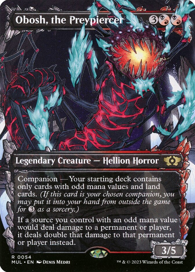 Obosh, the Preypiercer (54) - Multiverse Legends (MUL)