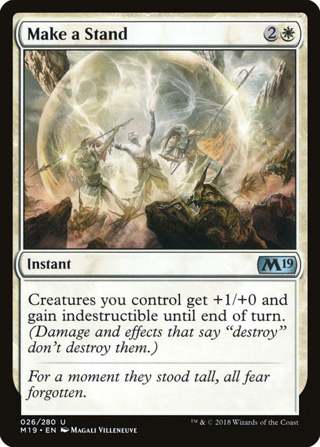 Make a Stand (26) - Core Set 2019 (M19)