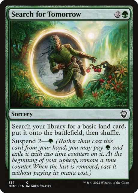 Search for Tomorrow (137) - Dominaria United Commander (DMC)