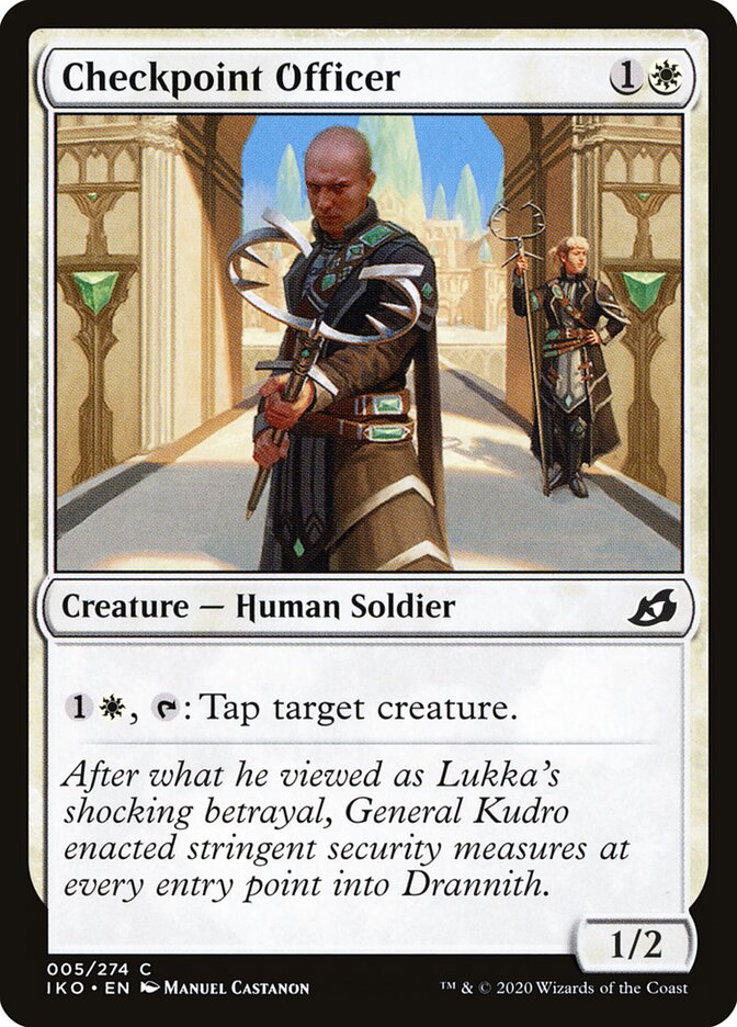 Checkpoint Officer (5) - Ikoria: Lair of Behemoths (IKO)