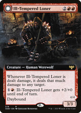 Ill-Tempered Loner // Howlpack Avenger (378) - Innistrad: Crimson Vow (VOW)