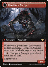Ill-Tempered Loner // Howlpack Avenger (378) - Innistrad: Crimson Vow (VOW)