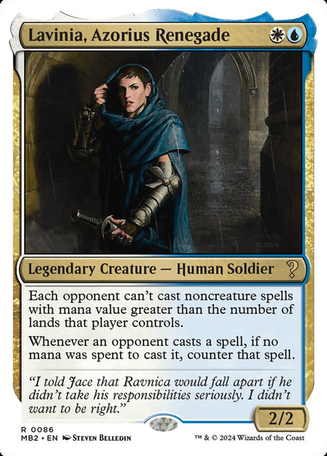 Lavinia, Azorius Renegade (86) - Mystery Booster 2 (MB2)