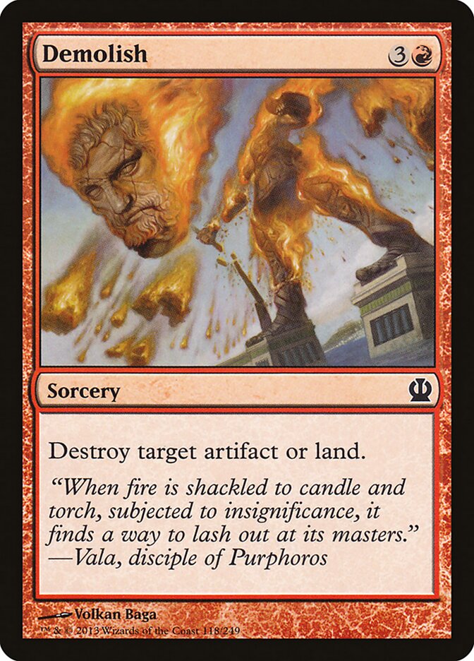 Demolish (118) - Theros (THS)