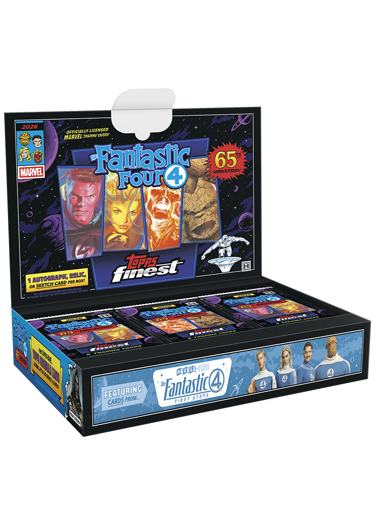 2026 Topps Finest Fantastic Four Hobby Box