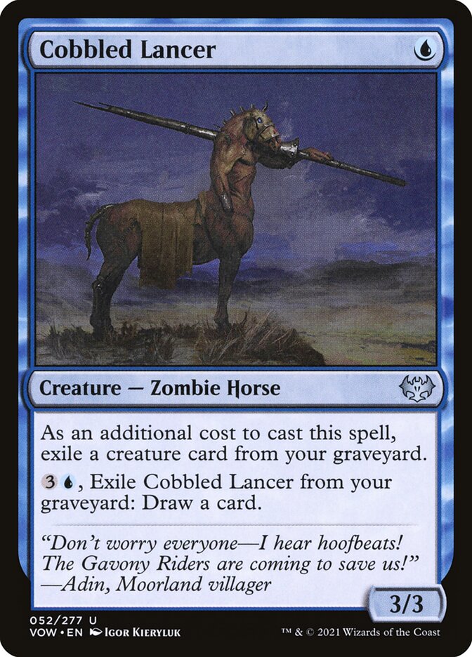 Cobbled Lancer (52) - Innistrad: Crimson Vow (VOW)