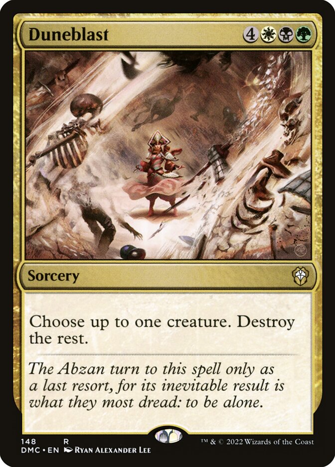 Duneblast (148) - Dominaria United Commander (DMC)