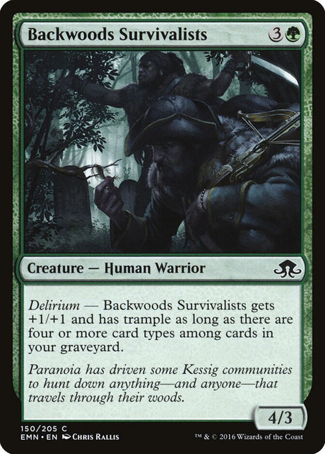 Backwoods Survivalists (150) - Eldritch Moon (EMN)