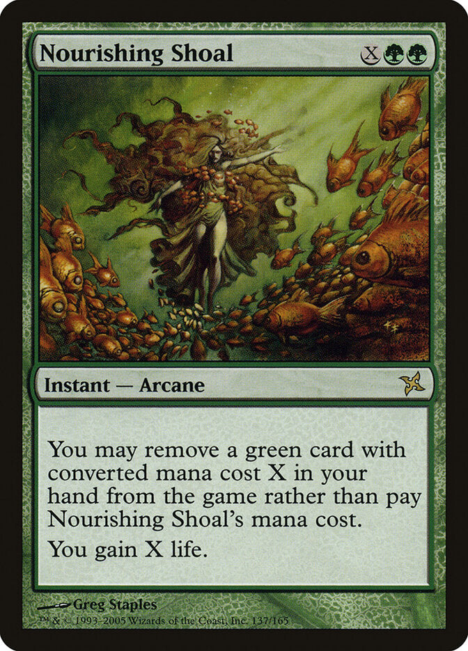 Nourishing Shoal (137) - Betrayers of Kamigawa (BOK)