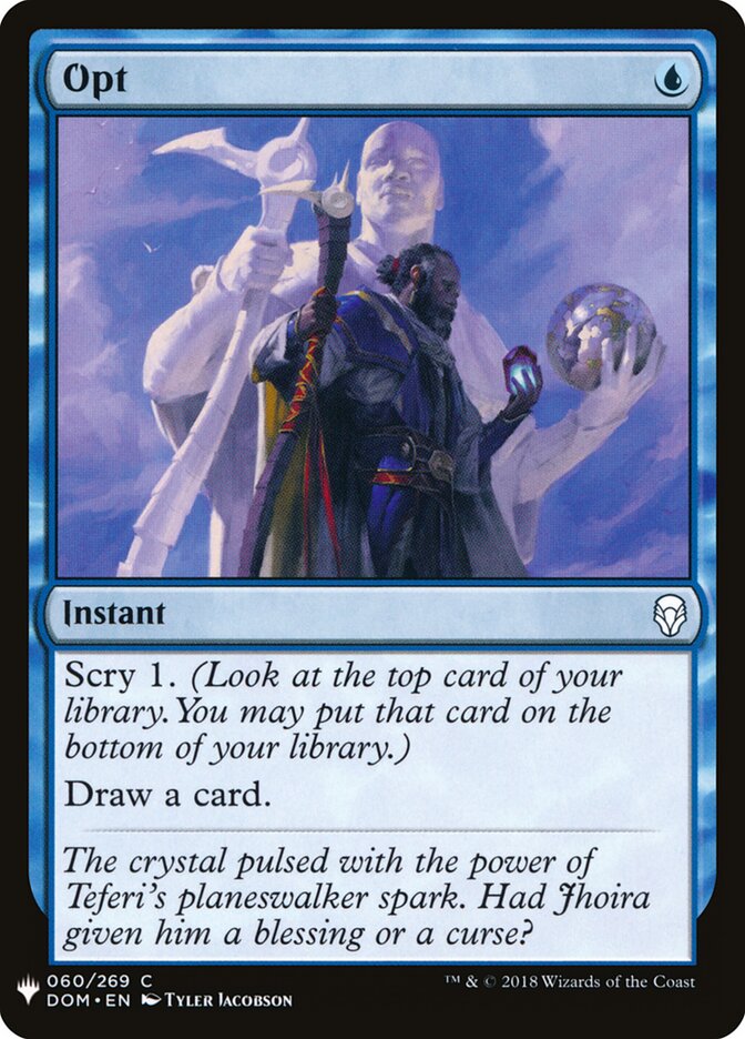 Opt (DOM-60) - The List (PLST)
