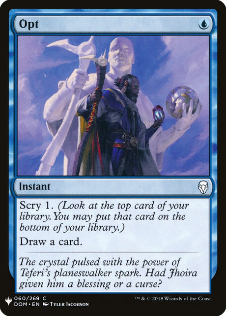 Opt (DOM-60) - The List (PLST)