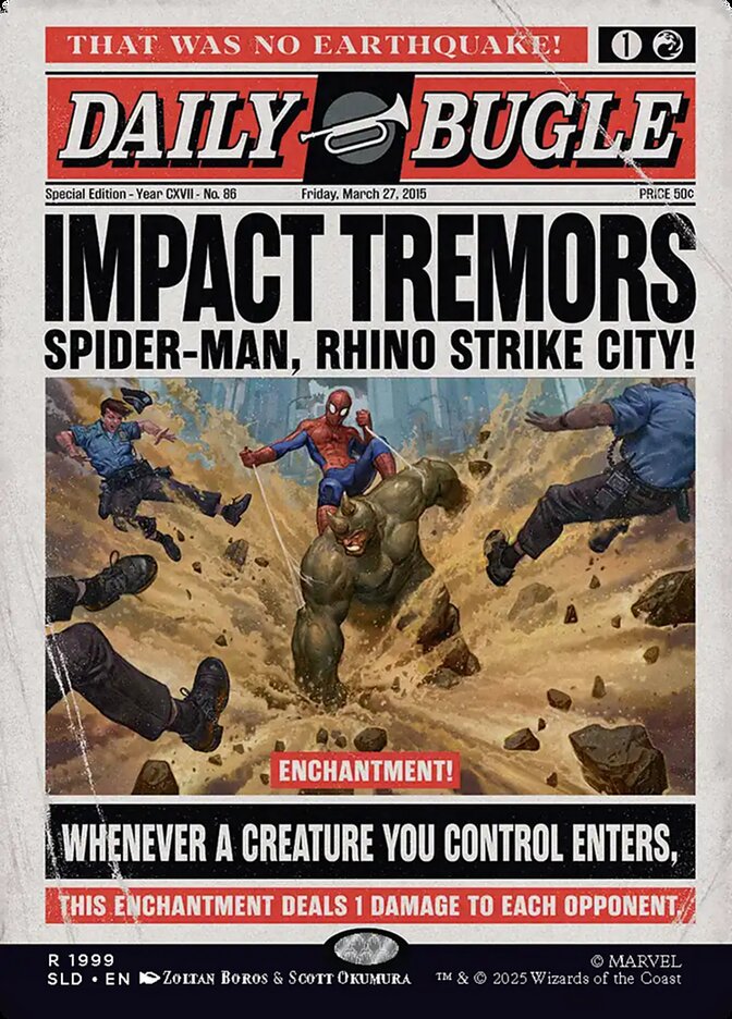 Impact Tremors (1999) - Secret Lair Drop (SLD)