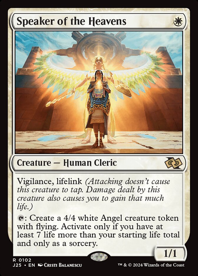 Speaker of the Heavens (102) - Foundations Jumpstart (J25)
