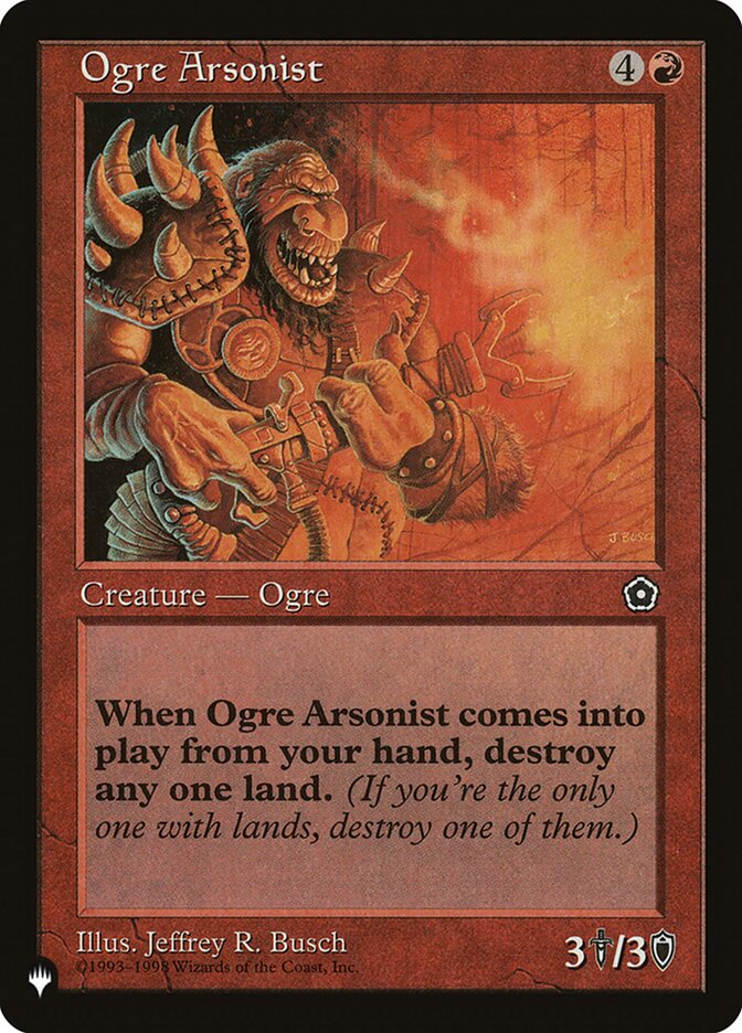 Ogre Arsonist (P02-110) - The List (PLST)