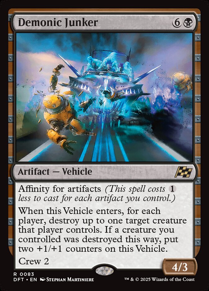 Demonic Junker (83) - Aetherdrift (DFT)