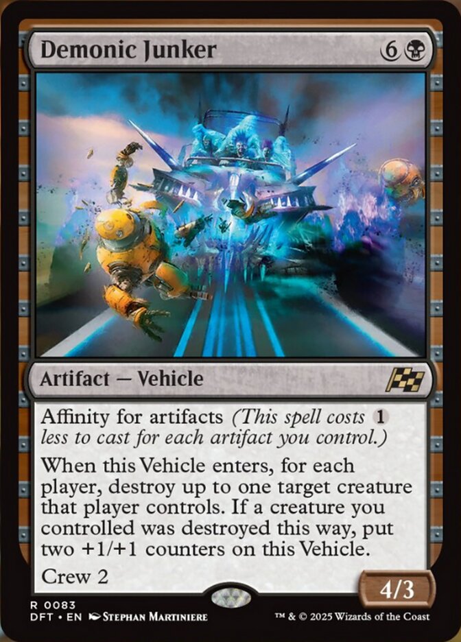 Demonic Junker - [Foil] Aetherdrift (DFT)