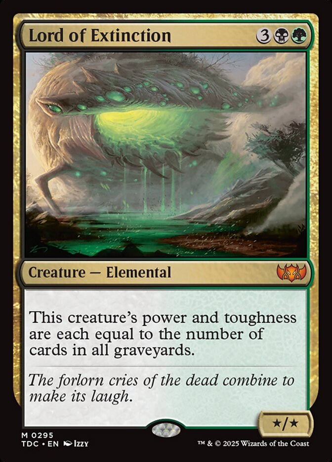 Lord of Extinction (295) - Tarkir: Dragonstorm Commander (TDC)