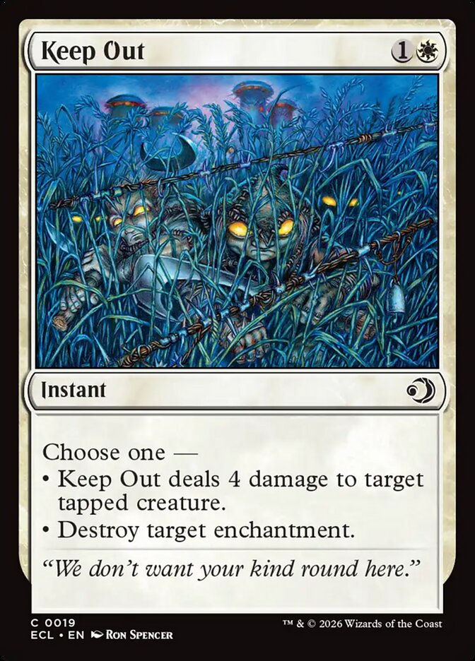 Keep Out (19) - Lorwyn Eclipsed (ECL)