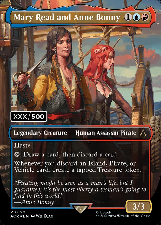 Mary Read and Anne Bonny - [Foil, Serialized] Assassin's Creed (ACR)