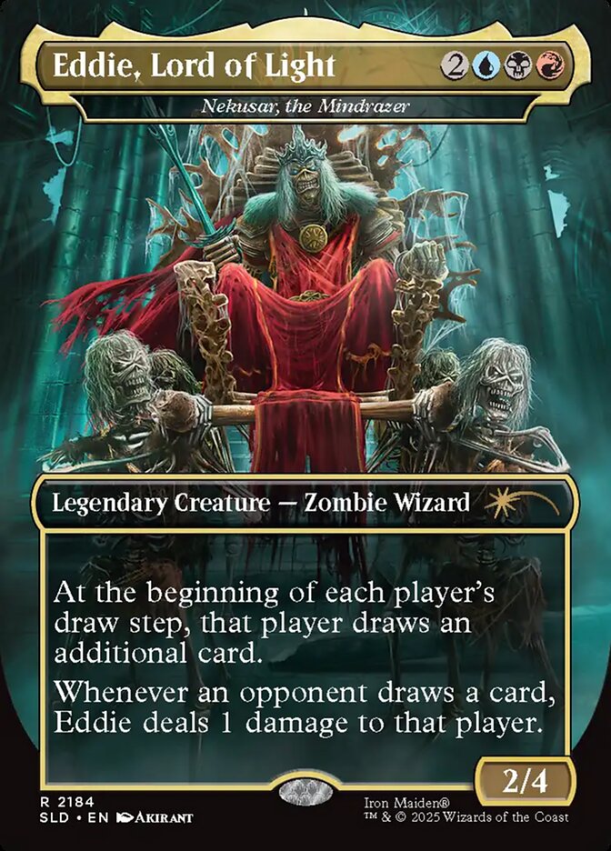 Eddie, Lord of Light - Nekusar, the Mindrazer (2184) - Secret Lair Drop (SLD)