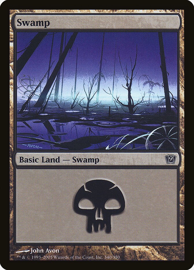 Swamp (340) - Ninth Edition (9ED)
