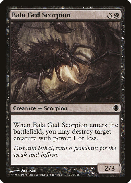 Bala Ged Scorpion (95) - Rise of the Eldrazi (ROE)