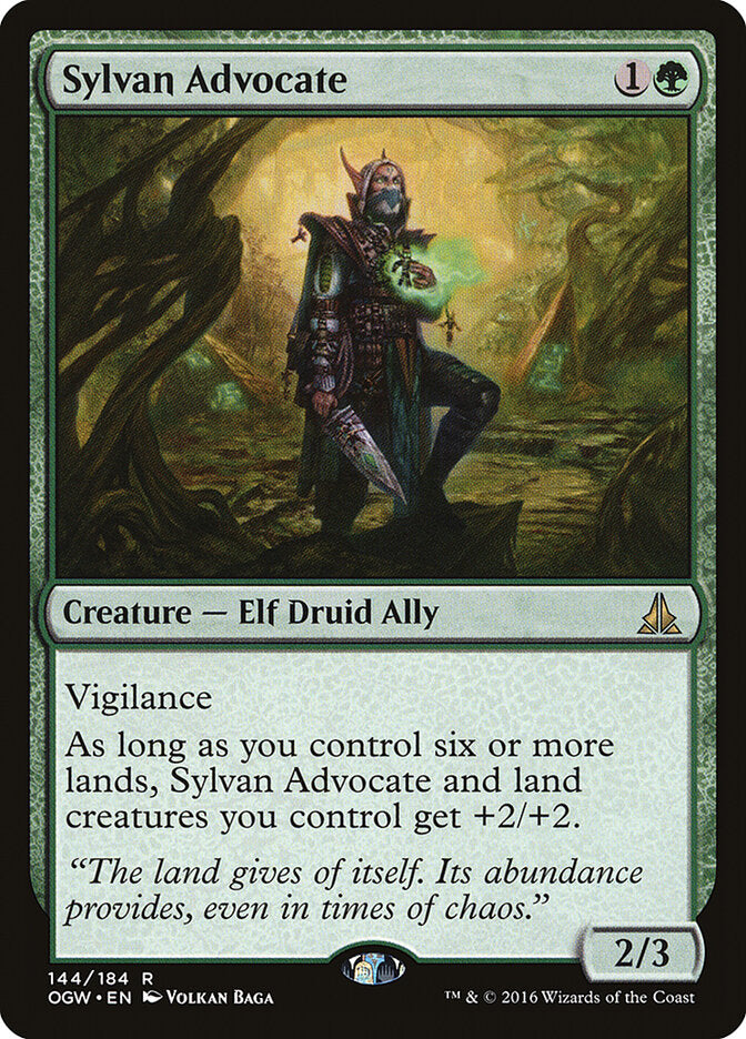 Sylvan Advocate (144) - Oath of the Gatewatch (OGW)