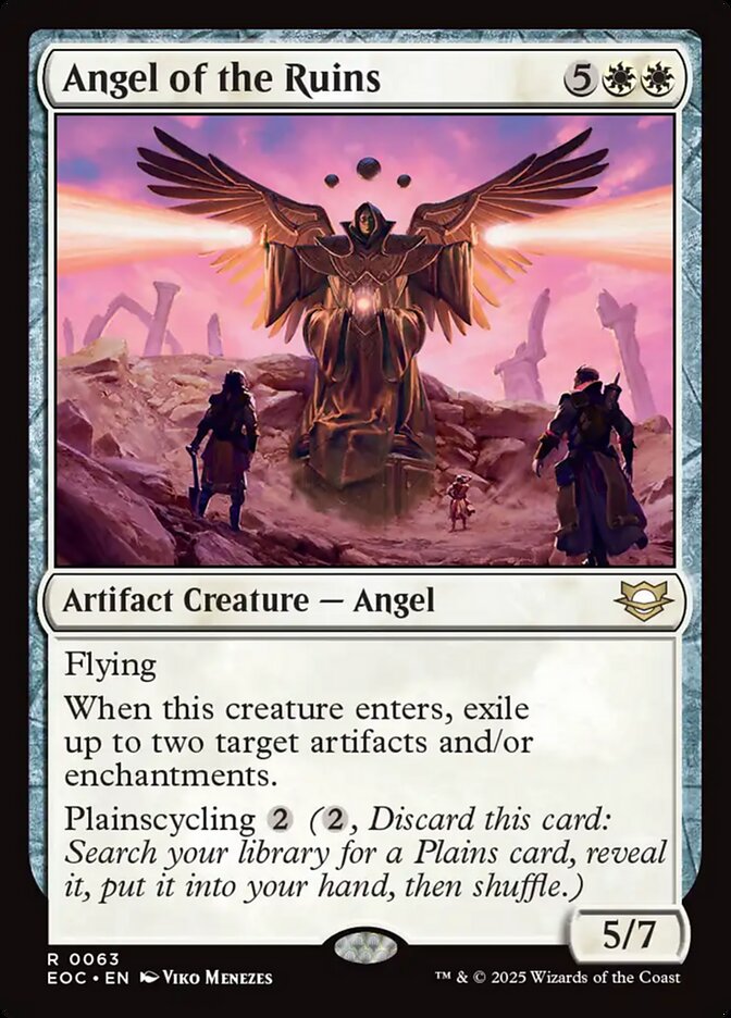 Angel of the Ruins (63) - Edge of Eternities Commander (EOC)