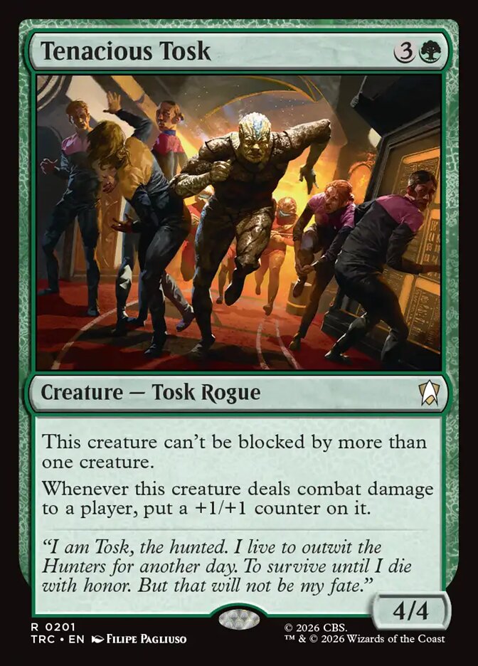 Tenacious Tosk (201) - Star Trek Commander (TRC)