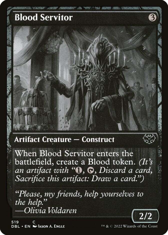 Blood Servitor (519) - Innistrad: Double Feature (DBL)