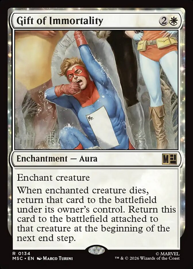 Gift of Immortality (134) - Marvel Super Heroes Commander (MSC)